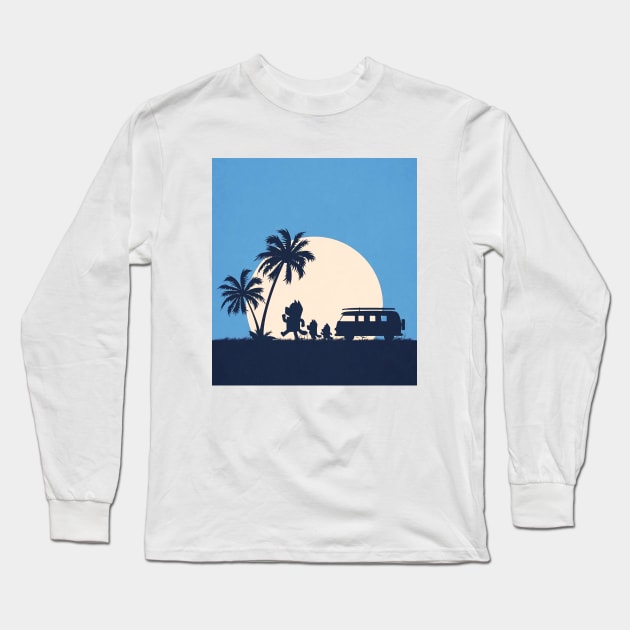 bluey holiday Long Sleeve T-Shirt by derrickcrack